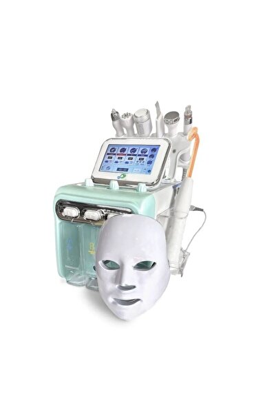 hydrafacial Led Maskeli & Yüksek Frekanslı Hydrafacial 8in1