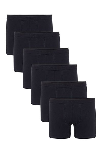 Steve Wolls Ανδρικά μποξερ μπλε Navy Blue 6 τεμαχίων Lycra - 24102