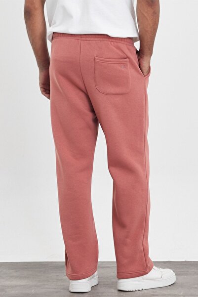 MADZEYMODA Ανδρική φαρδιά φούτερ σε χρώμα πούδρας New Season - 3 κλωστές Mz73037