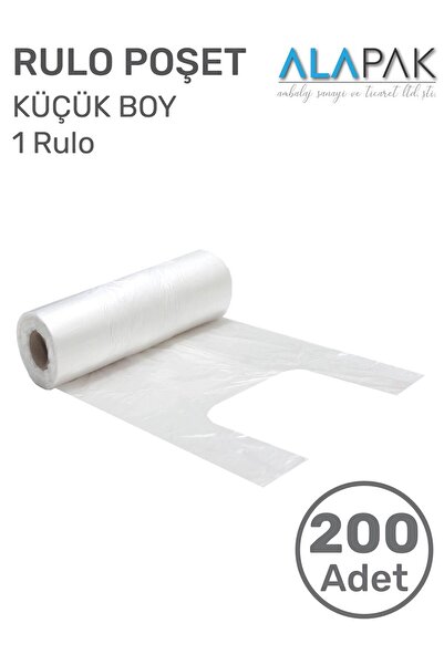 Alapak Rulo Poşet Küçük Boy 200'lü
