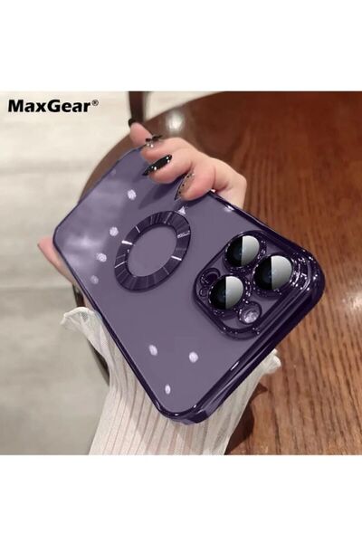 Ceponya حافظة متوافقة مع هاتف آيفون 12 برو ماكس، زوايا ماجسيف، غطاء سيليكون ش...