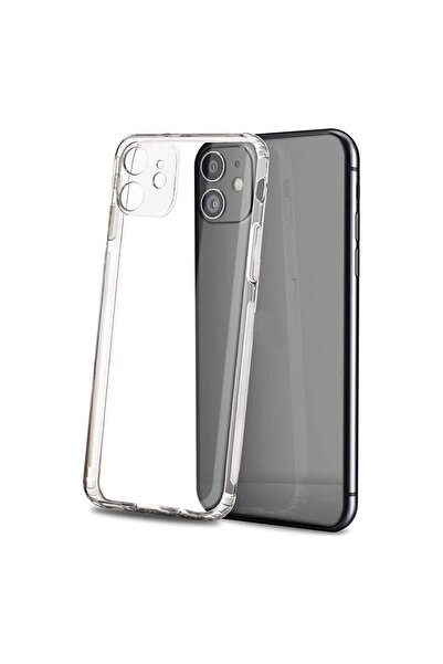 Anka Mobile Iphone 11 6.1" Kılıf 3d Tıpalı Kamera Korumalı Şeffaf Silikon Kap...