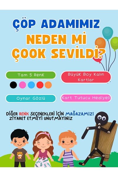 BYENS لعبة تعليمية خشبية مونتيسوري Stickman لعبة خشبية لغز خشبي نشاط لعبة تعليمية خشبية