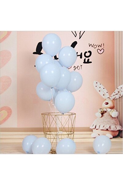 Kalisan Blue Macaron (Pastel) Balloon 15 Pieces