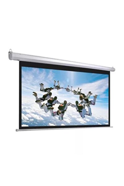 Peak M120 240x200 Cm Motorlu Kumandalı Projeksiyon Perdesi-beyaz Kasa