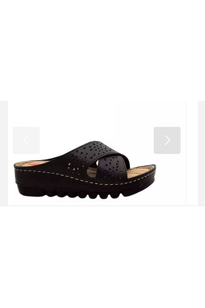 Sultan Orthopedic Women's Slippers Black