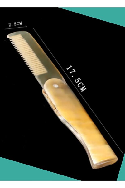 Efsoon Organics Ανδρική χτένα μωρού πτυσσόμενη - Αντιστατική χτένα τσέπης