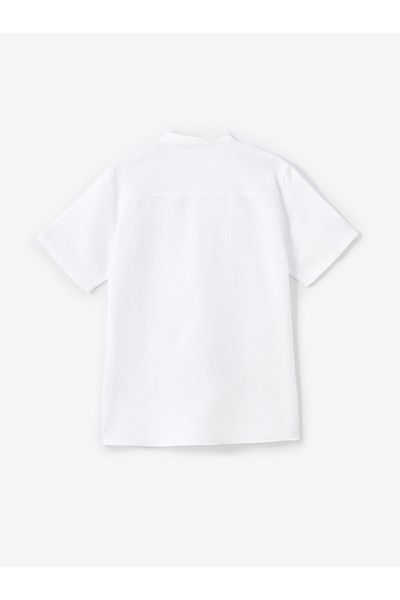 LC Waikiki Pánská košile - Slim Fit, Krátký rukáv, Dobby