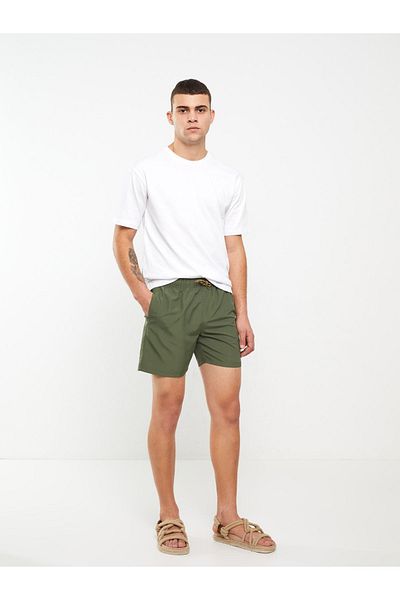 LC Waikiki Kurze bedruckte Badeshorts für Herren