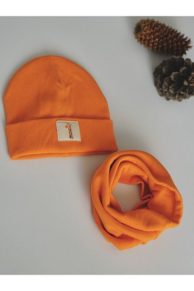 Vennusbaby Children's Beret & Neck Collar Set