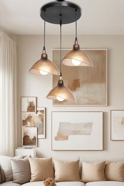 AG LightDesign Honey Color Pendant Lamp Chandelier Bedroom Living Room Kitchen Corridor Lamp