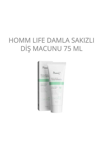 Homm Bitkisel Homm Life Drops - Refreshing Gummy Toothpaste