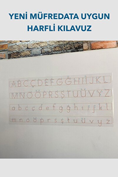 Tutunabilir Kağıt 1St Class Guide Striped Lettered Guide Training Set Static Smart Paper Writing Board