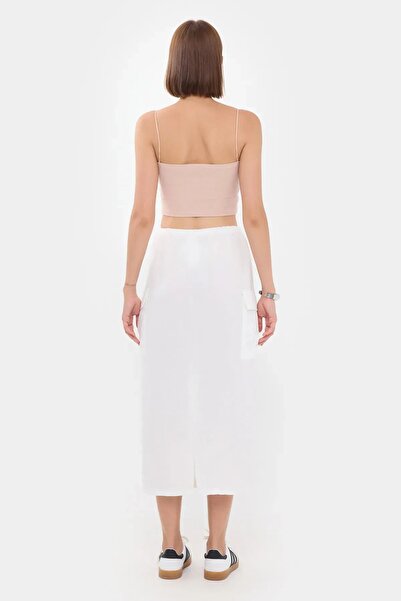 Hiccup Спідниця-міді на блискавці - з кишенями