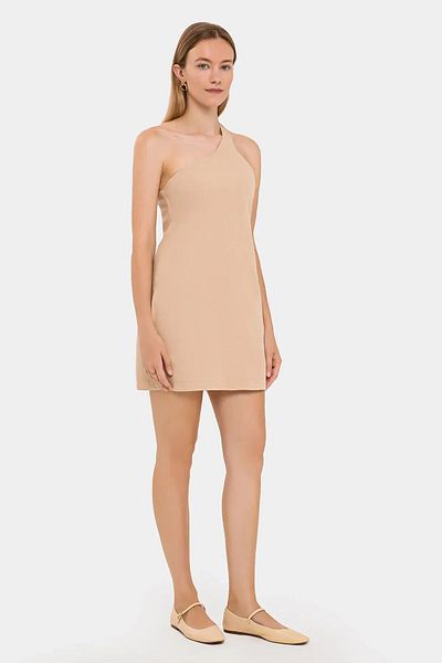 Hiccup Μίνι φόρεμα Bodycon με έναν ώμο - Κομψό και άνετο