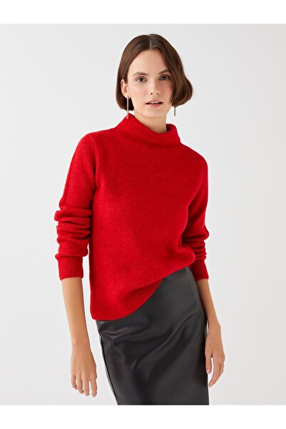 LC Waikiki Γυναικείο Πλεκτό Πουλόβερ - Μισό Ζιβάγκο