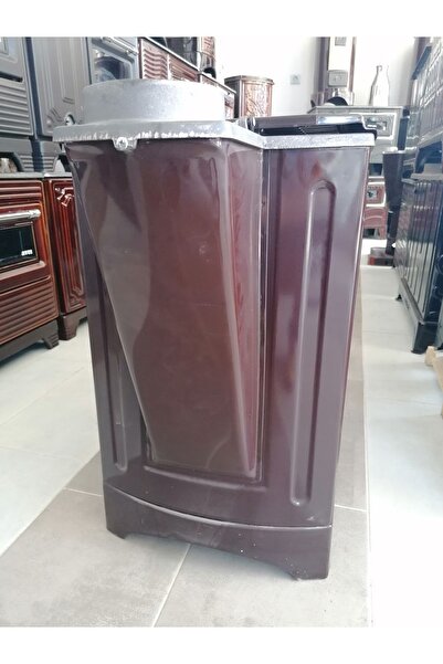 Avcı Selim Köşeli Kovalı Uyuyan Soba Odun Kömür Sobası