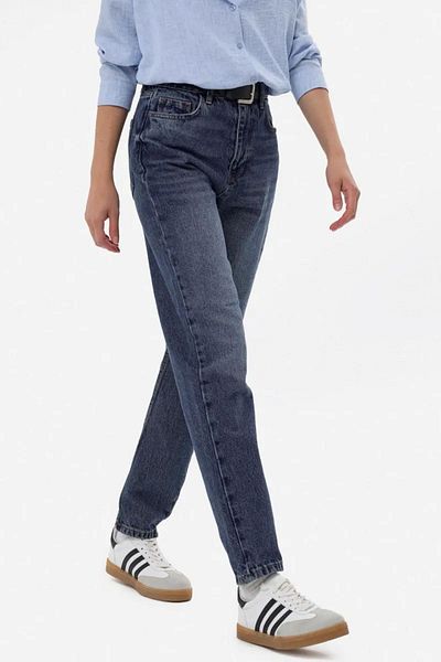 Hiccup Pantaloni jeans Mom-Fit cu talie înaltă