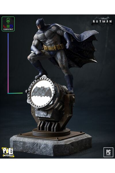 Batman Dark Knight On Bat Signal - Collectibles Figure | 36 cm