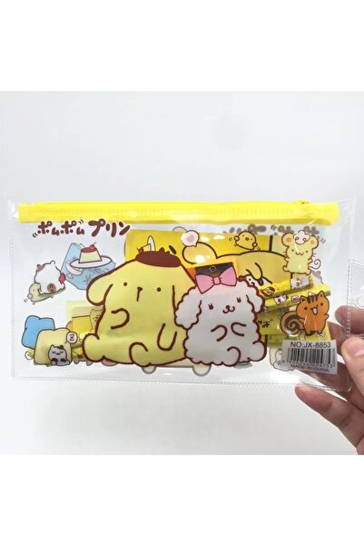 Kawaii Set de papetărie Pompompurin 7 piese