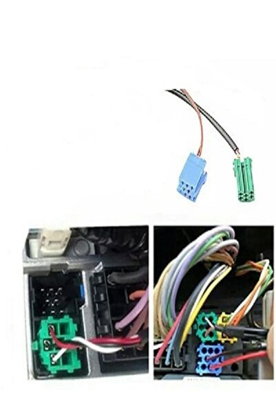 Class Renault Megan Clio 2 Için Tak Çalıştır Aux Usb Bluetooth Kit 50cm Kablolu