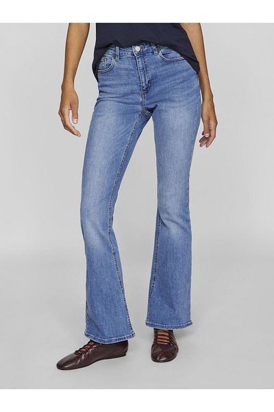 VILA Schlagjeans mit normaler Taille