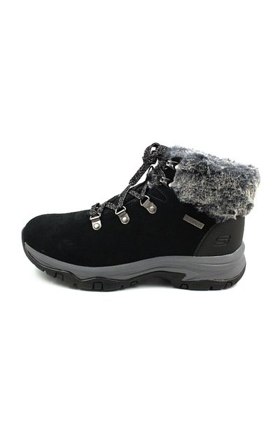 SKECHERS Schwarze Schnürstiefel - Wasserdicht