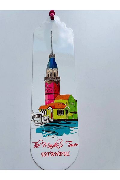 GALATA GIFT Σελιδοδείκτης με φούντα