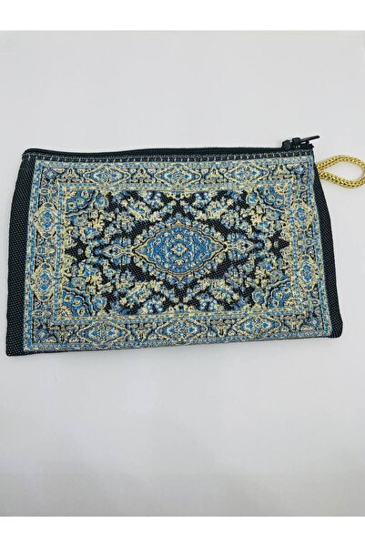 GALATA GIFT Women's Medium Size Wallet - Stylish, Zippered, Lined, Rug Patterned Coin Wallet 15x10