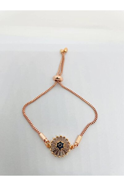 GALATA GIFT Fatimans Hand Series - Elevator Rhinestone Steel Bracelet