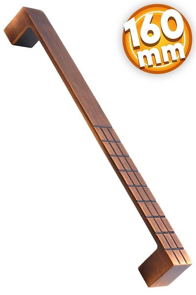Badem10 160 Mm Bihter Mobilier Antic din Cupru - Mâner Dulap Sertar Bucătărie