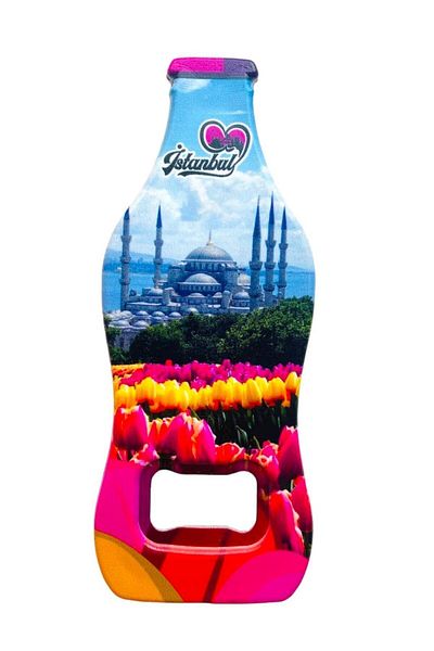GALATA GIFT Bottle Opener Magnet, Istanbul Themed Fish Shaped Magnet Bottle Opener