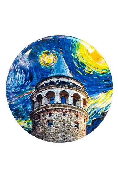 GALATA GIFT Σαπουνάκι Istanbul και φυσικό σαπούνι - μέταλλο, πλακάκι και αυθεντικό