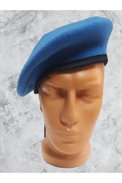 GND TEKSTİL Gnd Askeri Mavi Bere Komando Beresi