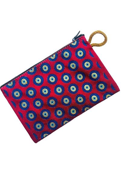 GALATA GIFT Women's Medium Size Wallet - Stylish, Zippered, Lined, Rug Patterned Coin Wallet 15x10