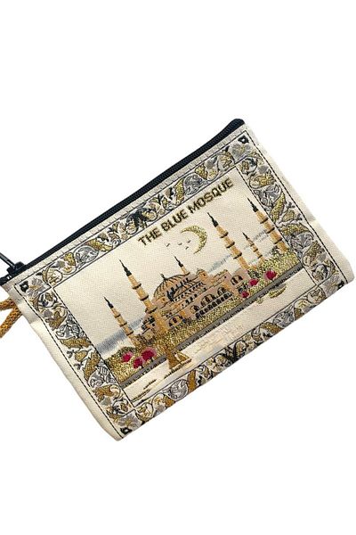GALATA GIFT Women's Medium Size Wallet - Stylish, Zippered, Lined, Rug Patterned Coin Wallet 15x10