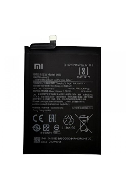 Genel Markalar Xiaomi Redmi Note 9 Pro Bn53  Batarya