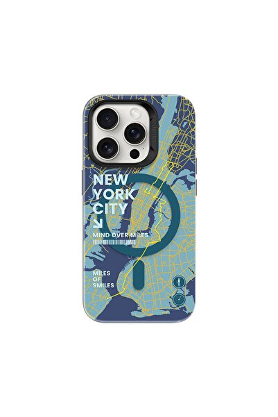 Benks iPhone 16 Pro Uyumlu Kılıf Magsafe Şarj Özellikli Benks City Serisi Kap...