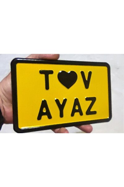 Ayz Aksesuar Dekor Plaka