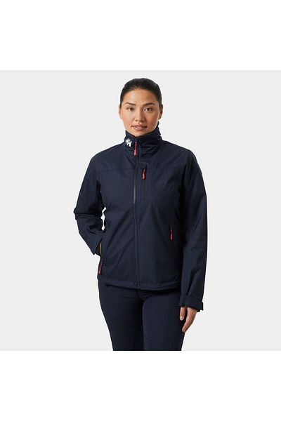 Helly Hansen W Crew Midlayer Women's Coat - Navy Blue, Hha.34449 Hha.597, XS Size