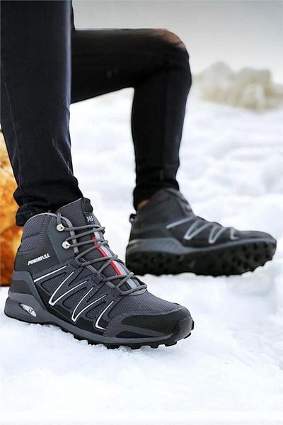 Liger ΚΑΠΝΙΣΜΕΝΕΣ Unisex Αδιάβροχες Μπότες Trekking