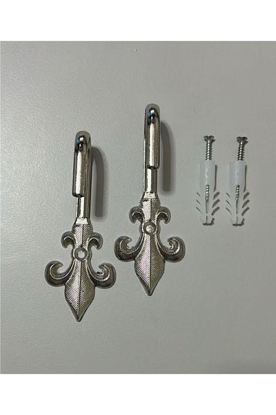 MGEStore Background Curtain Binding Bracket Hanger Iron (2 Pcs)