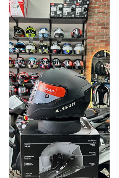 LS2 STORM 2 MAT SİYAH KASK
