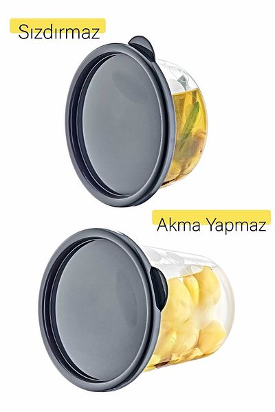 GRİMOR Life 12-Piece Leak-Proof Freezer Storage Set - 6X500Ml and 6X250Ml Feeding Container