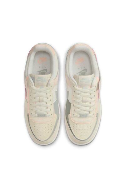 Nike Air Force 1 Shadow Women's Cream Color Sneaker Shoes