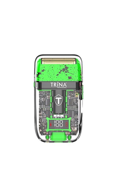 Trina Professional Sakal Tıraş Makinesi Neon Yeşil