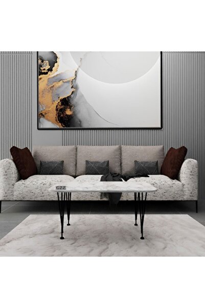 GZZ 60-90 TABLA 40 CM YÜKSEKLİK ORTA SEHPA ÇALIŞMA MASASI