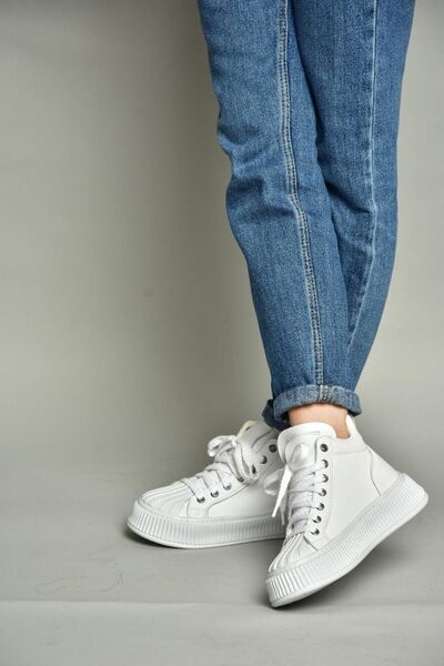 Fox Shoes T 973599609 Vysoké bílé tenisky sportovní boty