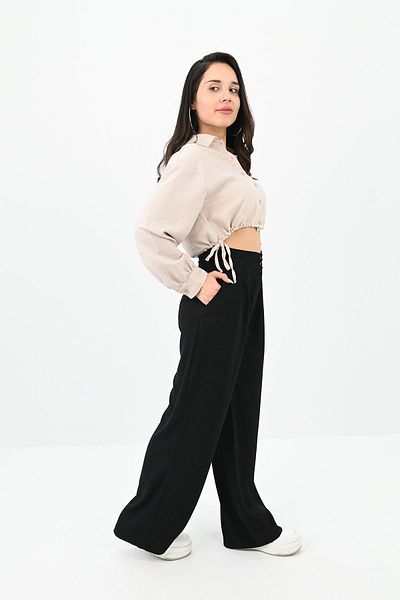Koza Butik Cămașă Crop pentru damă 1729-24