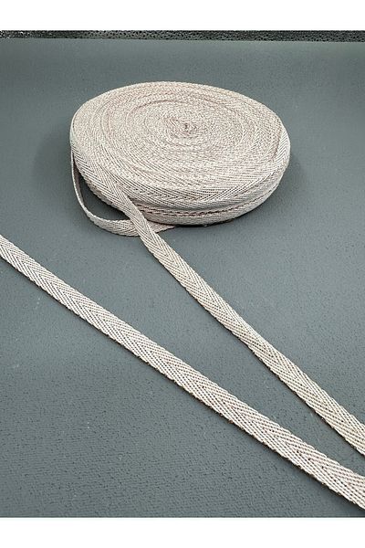 paşateks since 1995 şekil 5 Meters Herringbone Copper Glitter Strip - 1 cm